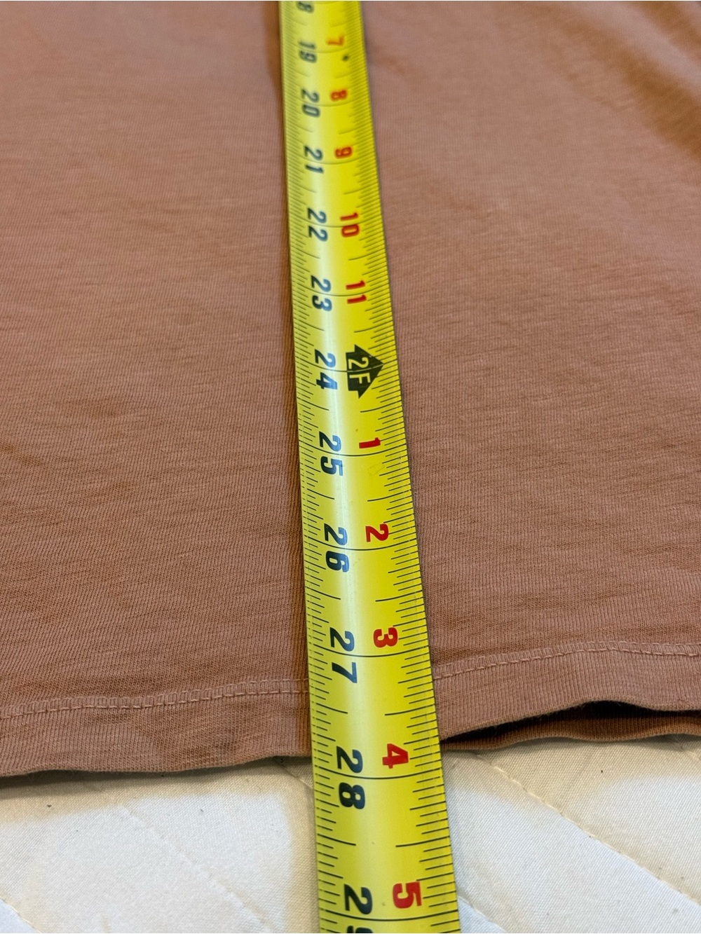 Aerie Real Soft Women’s V-Neck Tan T-Shirt Size XL - Picture 6 of 6